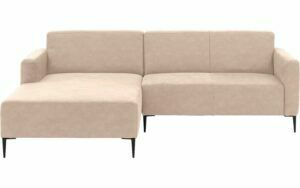 Afbeelding van een Goossens Bank Key West beige, micro leer, 2-zits, modern design