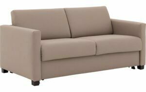 Afbeelding van een Goossens Slaapbank Hervik, 2 zits met 2 armen breed 185 cm