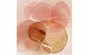 Afbeelding van een Goossens Schilderij Oil Paintdrops, 74 x 74 cm