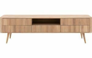 Afbeelding van een Goossens Tv Meubel Seppe, 5 laden 1 open vak 180 cm breed