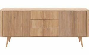 Afbeelding van een Goossens Dressoir Seppe, 2 deuren 3 laden