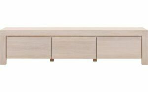 Afbeelding van een Goossens Tv Meubel Clear, 3 kleppen 45 cm diep