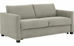 Afbeelding van een Goossens Slaapbank Hervik, 2 zits met 2 armen breed 185 cm