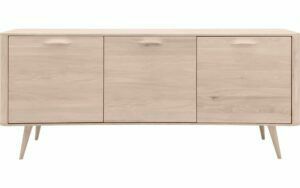 Afbeelding van een Goossens Dressoir Bjarte, 3 deuren