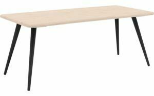 Afbeelding van een Goossens Eettafel Bjarte, Rechthoekig 220 x 90 cm
