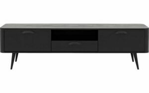 Afbeelding van een Goossens Tv Dressoir Bjarte, 2 deuren 1 lade 1 open vak 42 cm diep 180 cm breed