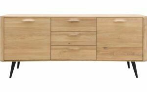 Afbeelding van een Goossens Dressoir Bjarte, 2 deuren 3 laden