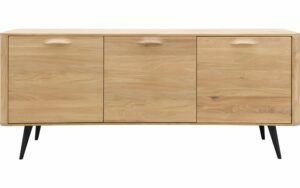 Afbeelding van een Goossens Dressoir Bjarte, 3 deuren