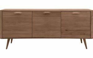 Afbeelding van een Goossens Dressoir Bjarte, 3 deuren