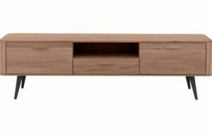 Afbeelding van een Goossens Tv Dressoir Bjarte, 2 deuren 1 lade 1 open vak 42 cm diep 180 cm breed