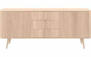 Afbeelding van een Goossens Dressoir Seppe, 2 deuren 3 laden