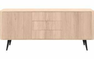 Afbeelding van een Goossens Dressoir Seppe, 2 deuren 3 laden