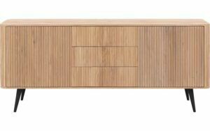 Afbeelding van een Goossens Dressoir Seppe, 2 deuren 3 laden