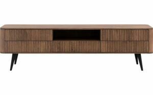 Afbeelding van een Goossens Tv Meubel Seppe, 5 laden 1 open vak 180 cm breed