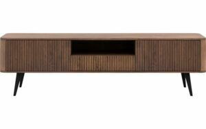 Afbeelding van een Goossens Tv Meubel Seppe, 2 deuren 1 lade 1 open vak 180 cm breed