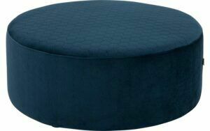 Afbeelding van een Goossens Poef Arendal, Poef ø 70 cm - 30 cm hoog