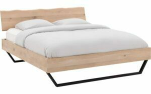Afbeelding van een Goossens Bedframe Slade, Bedframe 160 x 210 cm hoofdbord organisch