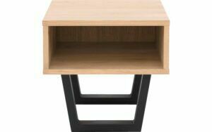 Afbeelding van een Goossens Nachtkastje Slade, Nachtkastje met open vak