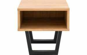 Afbeelding van een Goossens Nachtkastje Slade, Nachtkastje met open vak