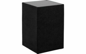 Afbeelding van een Goossens Hocker Nomade Toendra, Hocker met inleg glasblad