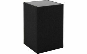 Afbeelding van een Goossens Hocker Briljant Hotel, Hocker met inleg glasblad