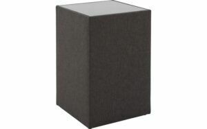 Afbeelding van een Goossens Hocker Briljant Hotel, Hocker met inleg glasblad