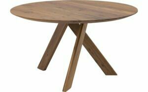 Afbeelding van een Goossens Eettafel Het Gesprek, Rond 120 x 120 cm