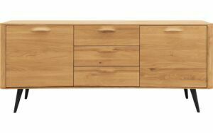 Afbeelding van een Goossens Dressoir Bjarte, 2 deuren 3 laden