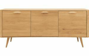 Afbeelding van een Goossens Dressoir Bjarte, 3 deuren