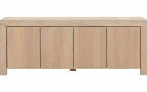 Afbeelding van een Goossens Dressoir Clear, 4 deuren