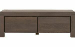 Afbeelding van een Goossens Tv Meubel Clear, 2 kleppen 45 cm diep