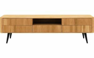 Afbeelding van een Goossens Tv Meubel Seppe, 5 laden 1 open vak 180 cm breed