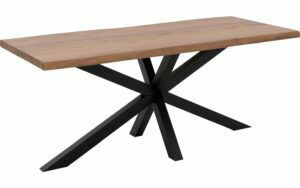 Afbeelding van een Goossens Eettafel Blade, Boomstamblad 200 x 100 cm 5 cm dik