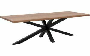 Afbeelding van een Goossens Eettafel Blade, Boomstamblad 260 x 100 cm 5 cm dik