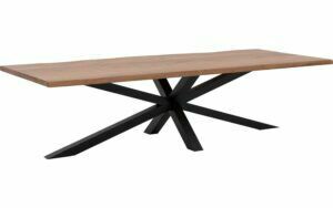 Afbeelding van een Goossens Eettafel Blade, Boomstamblad 300 x 100 cm 5 cm dik