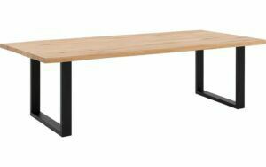Afbeelding van een Goossens Eettafel Blade, Boomstamblad 260 x 100 cm 5 cm dik