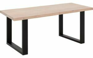 Afbeelding van een Goossens Eettafel Blade, Boomstamblad 180 x 90 cm 5 cm dik
