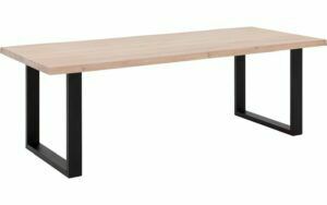 Afbeelding van een Goossens Eettafel Blade, Boomstamblad 240 x 100 cm 5 cm dik