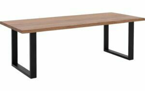 Afbeelding van een Goossens Eettafel Blade, Boomstamblad 240 x 100 cm 5 cm dik