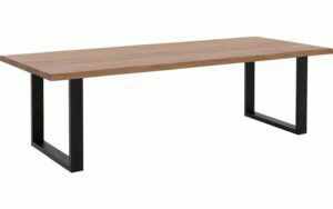 Afbeelding van een Goossens Eettafel Blade, Boomstamblad 260 x 100 cm 5 cm dik