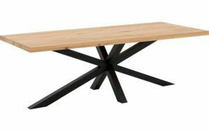 Afbeelding van een Goossens Eettafel Blade, Strak blad 240 x 100 cm 6 cm dik