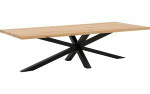 Afbeelding van een Goossens Eettafel Blade, Strak blad 300 x 100 cm 6 cm dik