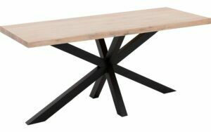 Afbeelding van een Goossens Eettafel Blade, Strak blad 180 x 90 cm 6 cm dik