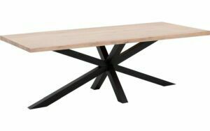 Afbeelding van een Goossens Eettafel Blade, Strak blad 240 x 100 cm 6 cm dik