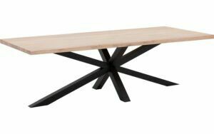Afbeelding van een Goossens Eettafel Blade, Strak blad 260 x 100 cm 6 cm dik