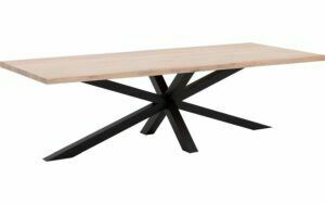 Afbeelding van een Goossens Eettafel Blade, Strak blad 280 x 100 cm 6 cm dik