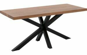 Afbeelding van een Goossens Eettafel Blade, Strak blad 180 x 90 cm 6 cm dik