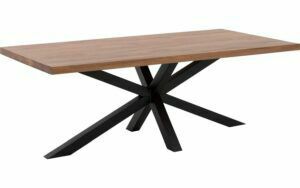 Afbeelding van een Goossens Eettafel Blade, Strak blad 220 x 100 cm 6 cm dik