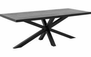 Afbeelding van een Goossens Eettafel Blade, Strak blad 220 x 100 cm 6 cm dik