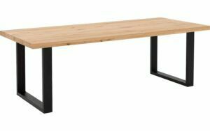 Afbeelding van een Goossens Eettafel Blade, Strak blad 240 x 100 cm 6 cm dik